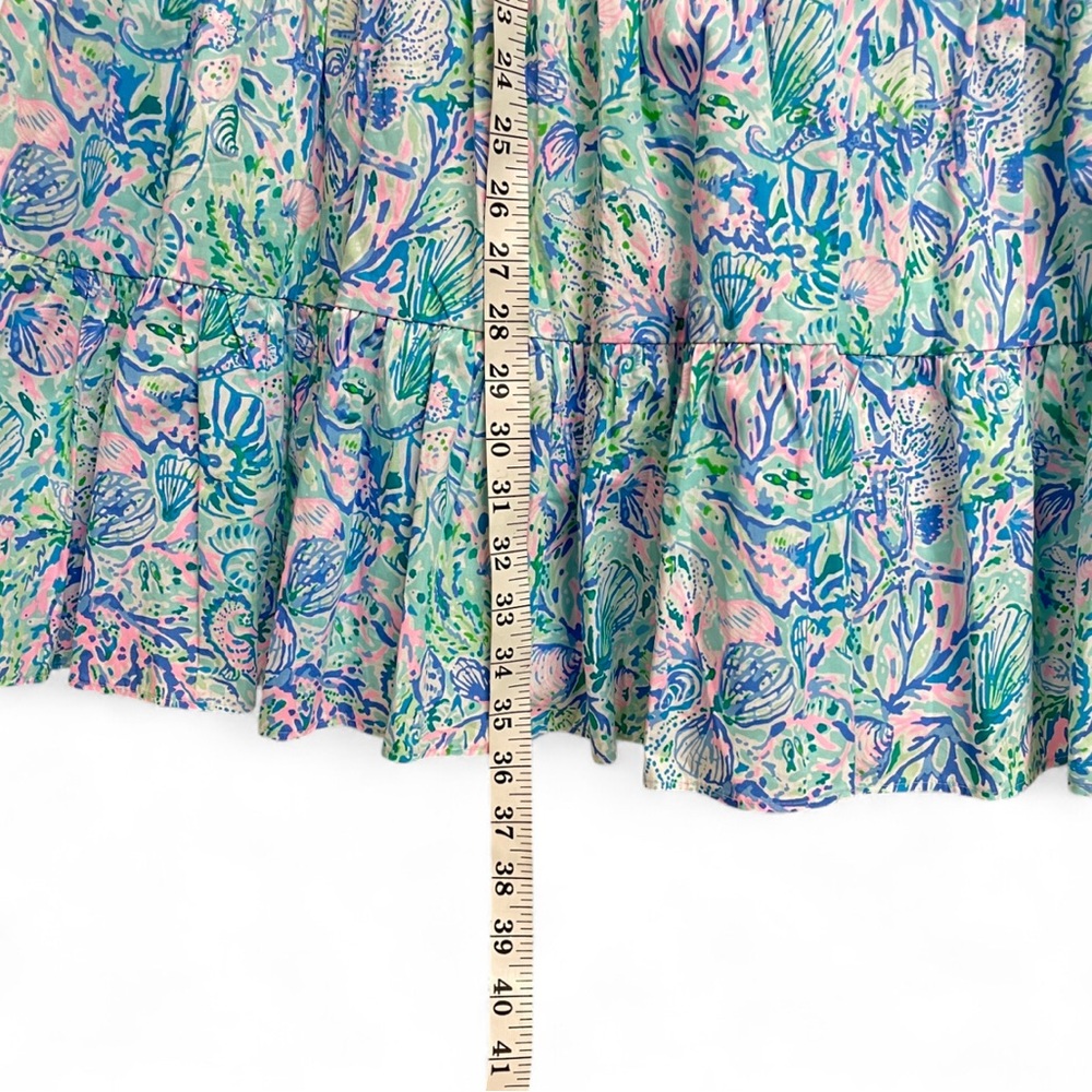 Lilly Pulitzer Trina Dress Surf Blue Soleil It On Me Preppy Dress‎ Womens Medium - Picture 9 of 9